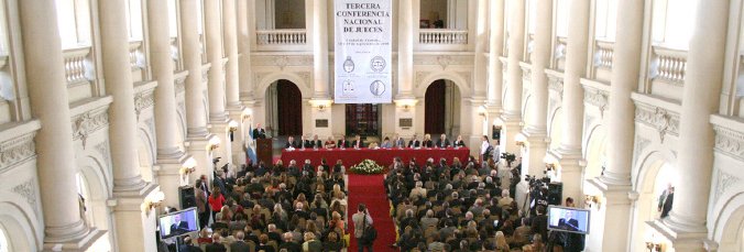 Dilogo, participacin y consenso, ejes de las conferencias de jueces