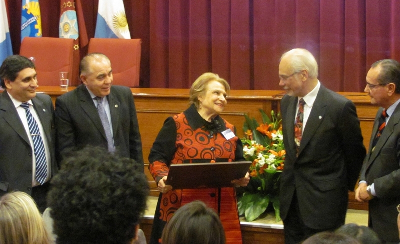 Mara Luisa Lucas recibi un homenaje en el XVII Congreso Nacional de Capacitacin Judicial