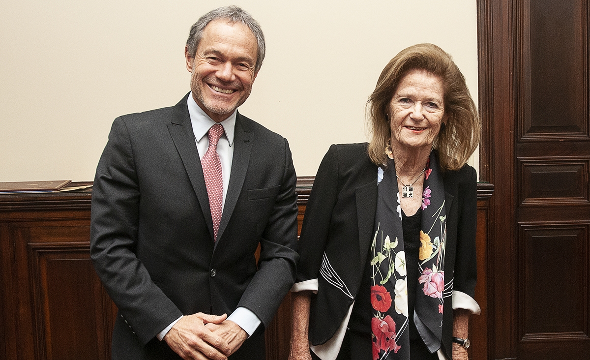 Highton firm un convenio de colaboracin con el ministro de Justicia de la provincia de Buenos Aires